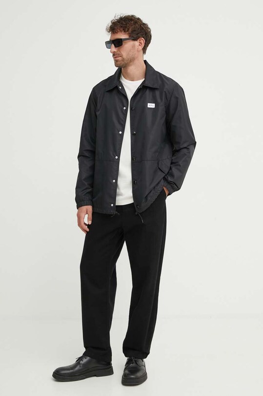 Куртка-рубашка A.P.C. Blouson Aleksi PAAFA.H02739.LZZ чёрный SS24