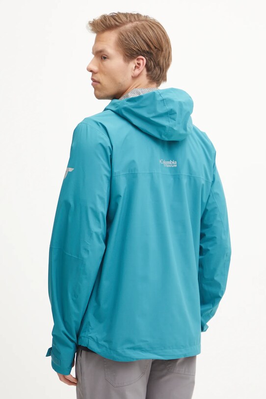 Одяг Куртка outdoor Columbia Ampli-Dry II 2071061 бірюзовий