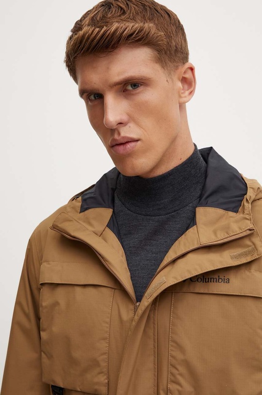 Outdoorová bunda Columbia Landroamer hnědá 2071131