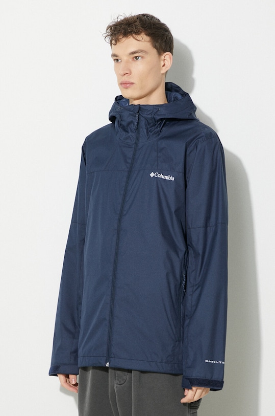 Turistická bunda Columbia Inner Limits III tmavomodrá 2071215