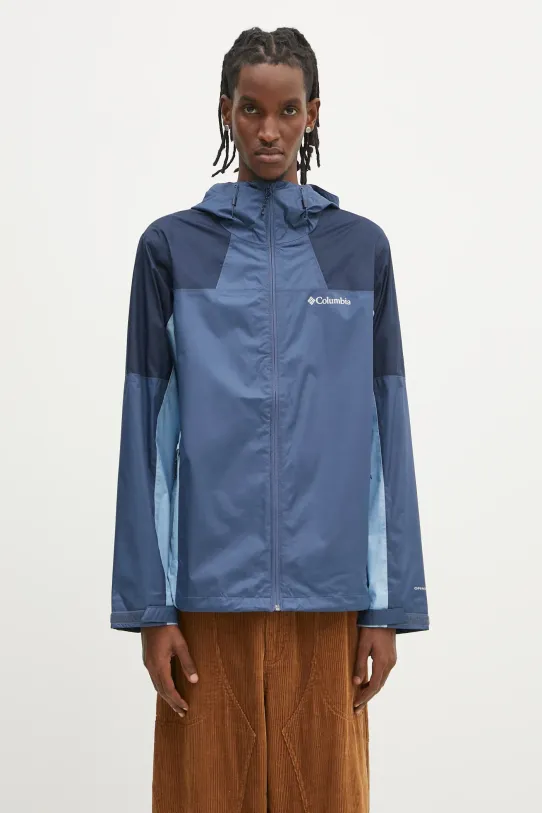 Columbia jachetă de exterior Inner Limits III cu gluga albastru 2071215