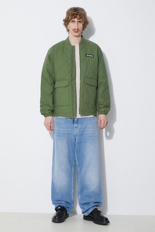 Bunda Columbia Rad Padded přechodné zelená 2071251