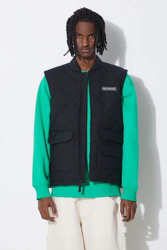 Αμάνικο μπουφάν Columbia Rad Padded μεταβατικό μαύρο 2075981