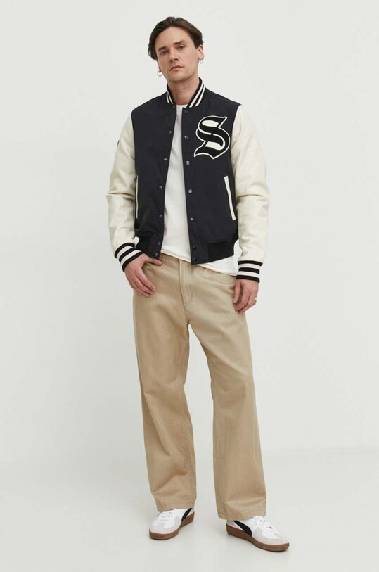 Superdry bomber dzseki M5011857A.12A fekete SS24