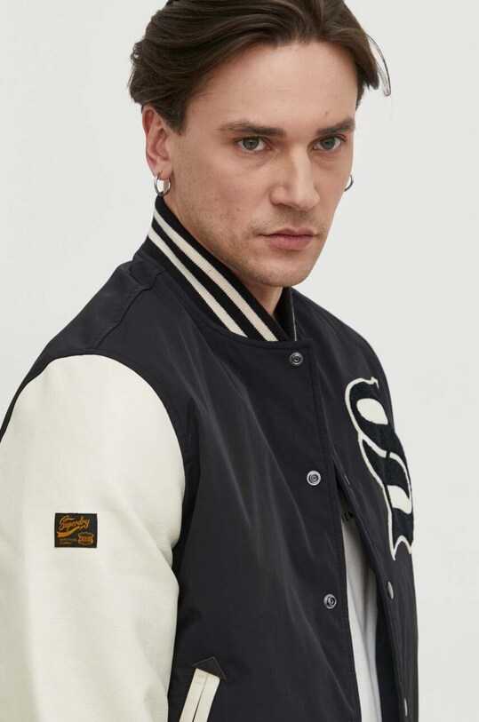 Superdry bomber dzseki fekete M5011857A.12A