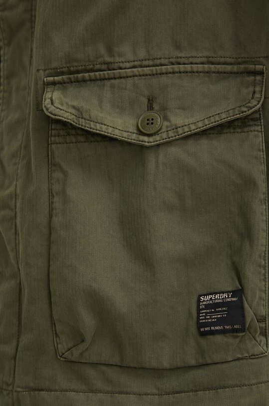 Памучно яке Superdry M5011858A.1KM зелен