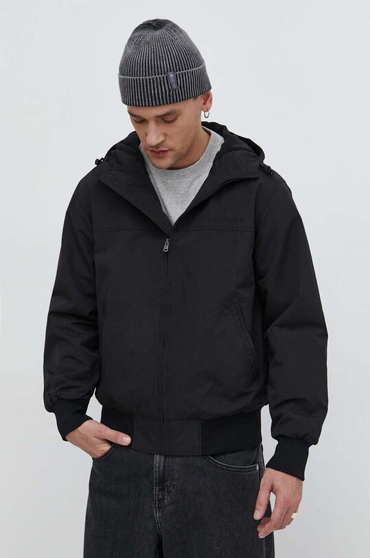 Куртка Superdry с капюшоном чёрный M5011876A.12A