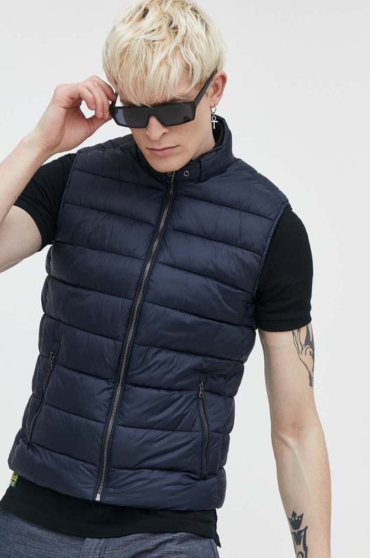 Superdry vesta cu captuseala bleumarin M5011845A.98T