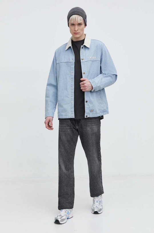 Dickies kurtka jeansowa HERNDON JACKET DK0A4YQM niebieski SS24