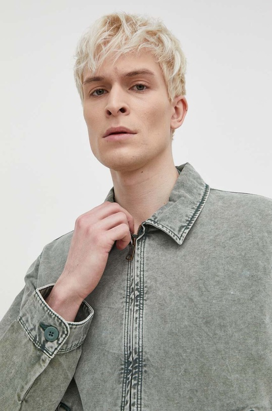 Rifľová bunda Dickies NEWINGTON JACKET DK0A4YQN zelená