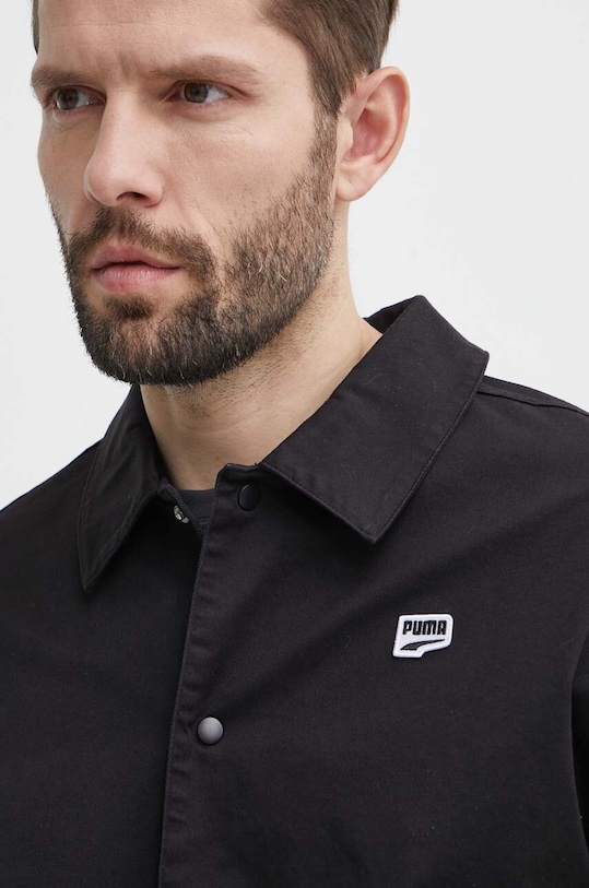 Πουκάμισο μπουφάν Puma μαύρο 623695