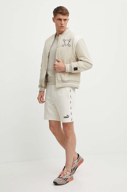 Puma giacca bomber PUMA X ONE PIECE 624675 beige SS24