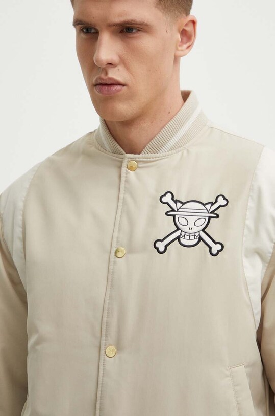 Puma giacca bomber PUMA X ONE PIECE beige 624675