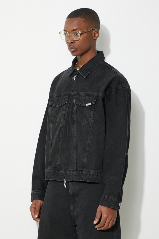 Represent denim jacket R4 black MLM619.01