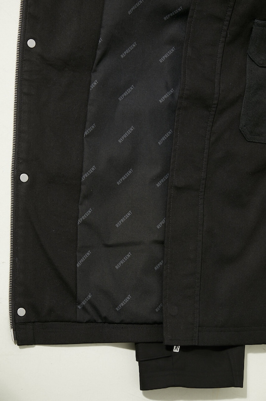 Bavlněná bunda Represent Horizons MLM119.01 černá