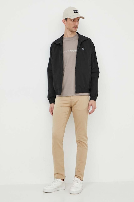 Bunda Calvin Klein Jeans J30J325102 čierna SS24