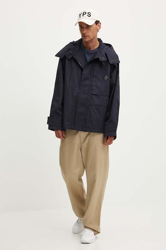 A-COLD-WALL* geaca Gable Storm Jacket necaptusit bleumarin ACWMO239