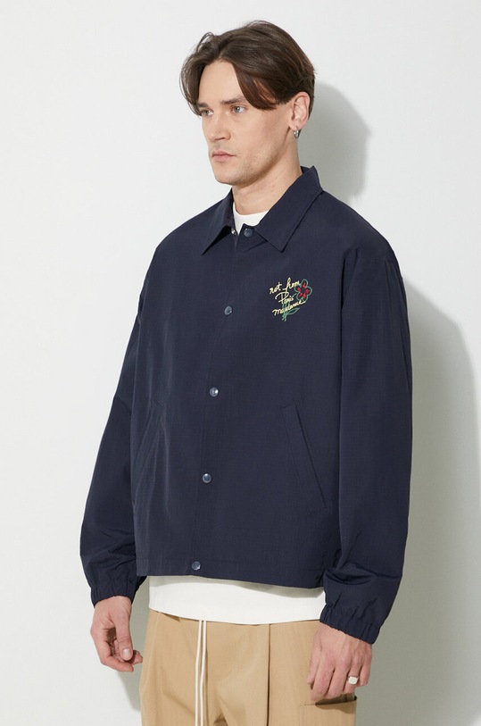 Drôle de Monsieur jacket La Veste Slogan Esquisse navy D.JT178.PL131.NY