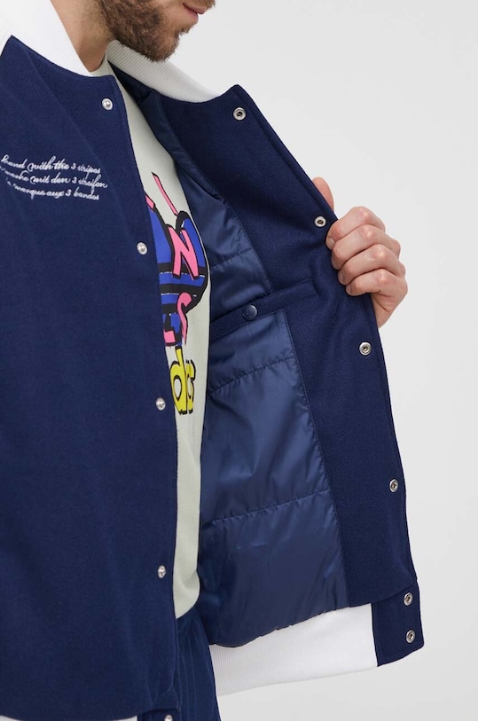 adidas Originals geacă bomber IS2926 bleumarin