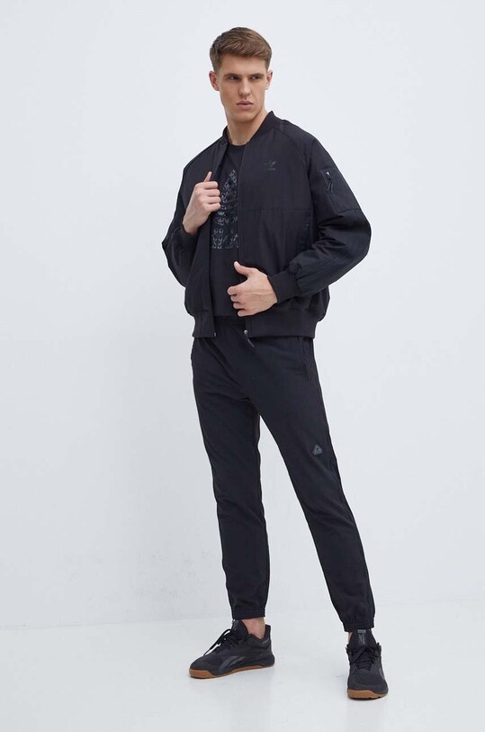 adidas Originals geaca bomber IS5385 negru SS24