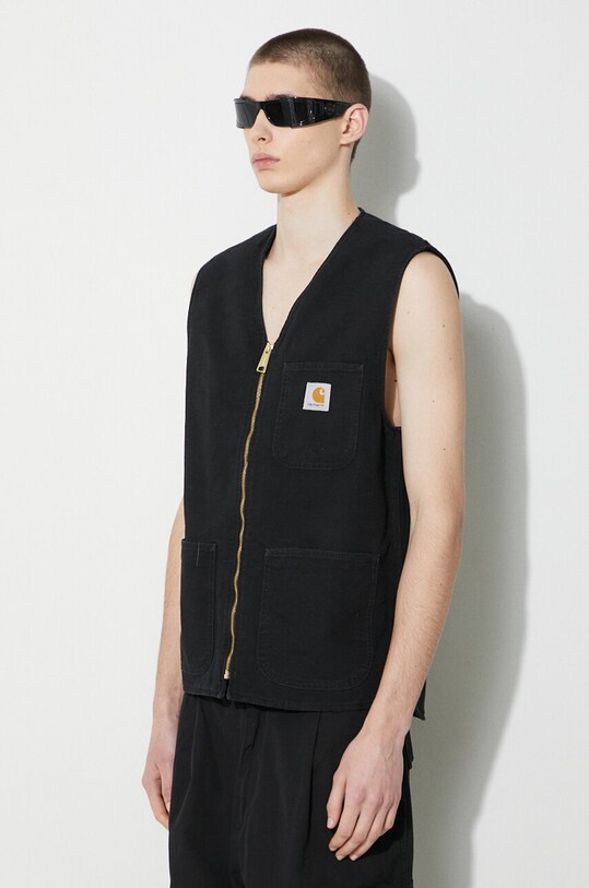 Carhartt WIP vesta de blugi Arbor Vest negru I031521.893K