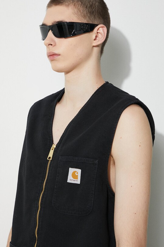 Carhartt WIP denim vest Arbor Vest I031521.893K black