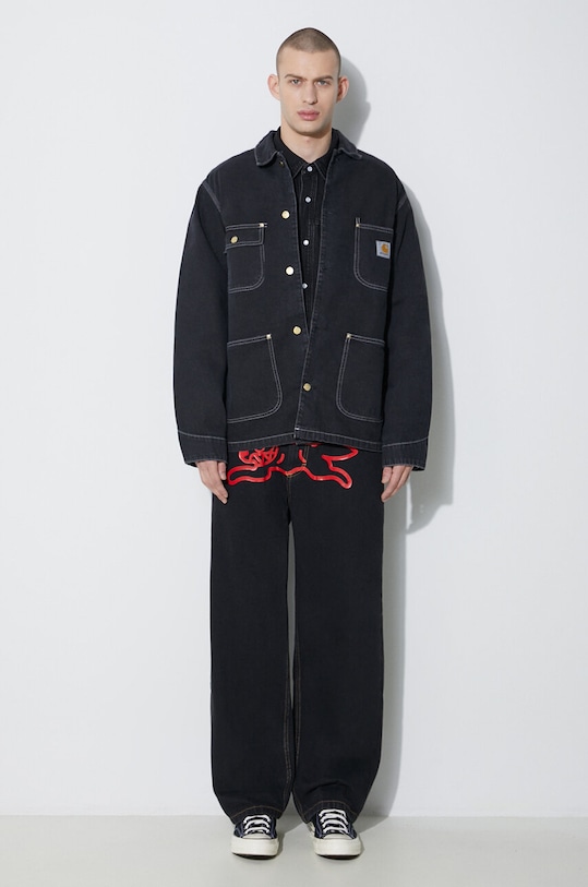 Дънково яке Carhartt WIP OG Chore Coat I031896.8906 черен SS24