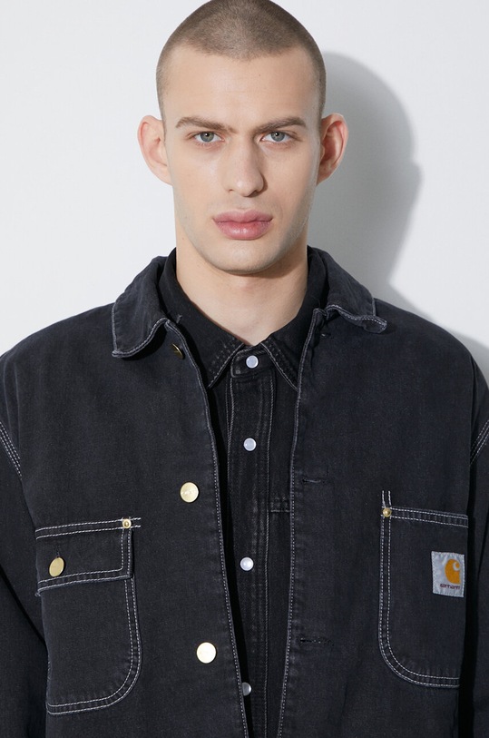 Дънково яке Carhartt WIP OG Chore Coat I031896.8906 черен