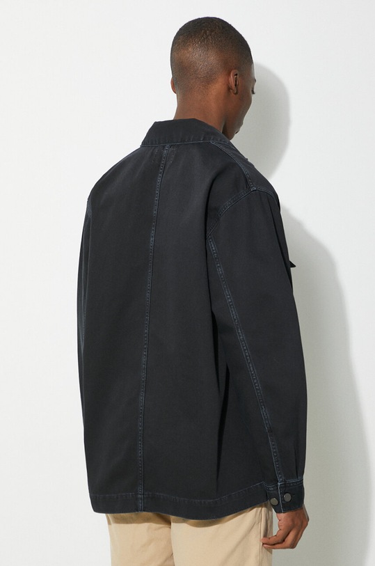 Carhartt WIP denim jacket Garrison Coat I033114.894J black SS24
