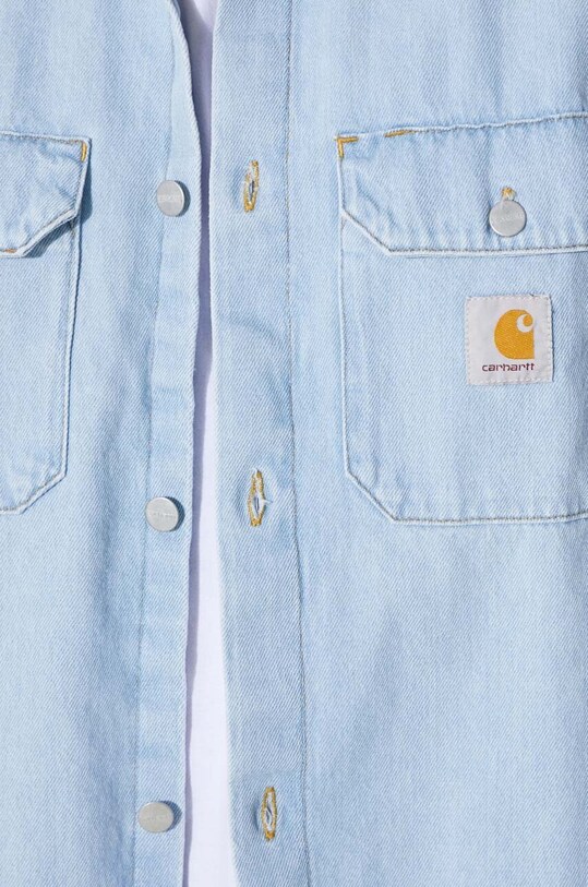 Τζιν μπουφάν Carhartt WIP Harvey Shirt Jac I033346.112