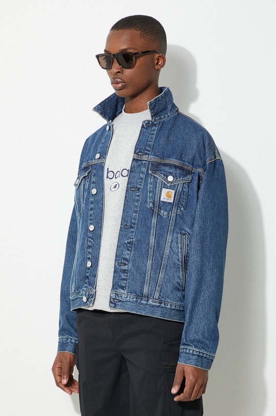 Carhartt WIP denim jacket Helston Jacket blue I033352.014N