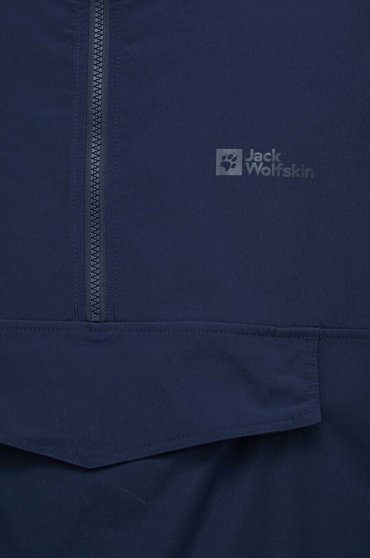 Nepremokavá bunda Jack Wolfskin DESERT WIND 1307841 tmavomodrá