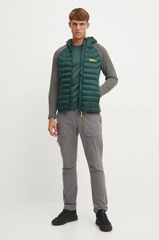 Jack Wolfskin geacă sport Routeburn Pro 1710512. verde AW24