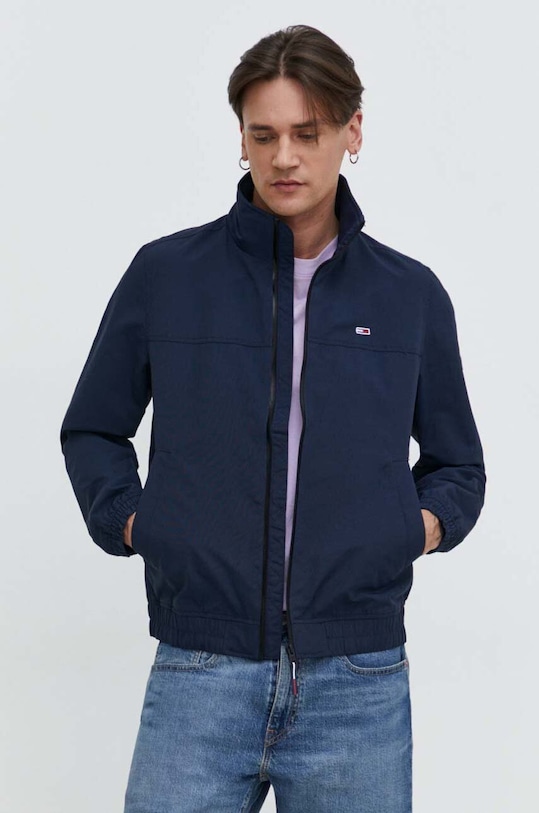 Bunda Tommy Jeans nezateplené tmavomodrá DM0DM15382