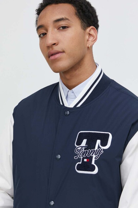 Tommy Jeans geacă bomber bleumarin DM0DM18702