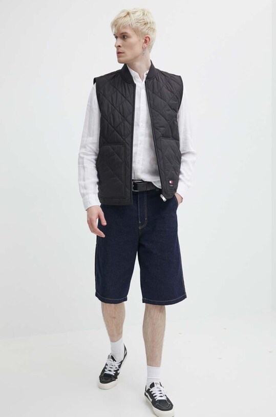 Tommy Jeans bezrękawnik DM0DM18704 czarny SS24
