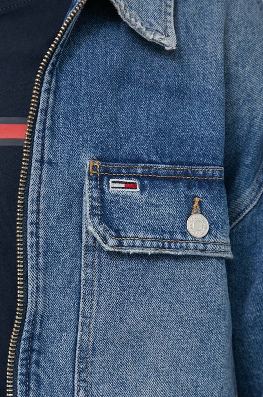 Tommy Jeans kurtka jeansowa DM0DM18777 niebieski