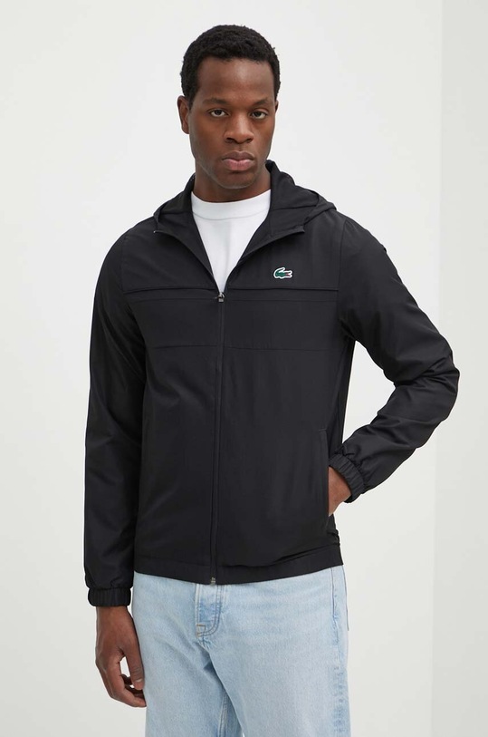 Lacoste geaca cu captuseala negru BH3466