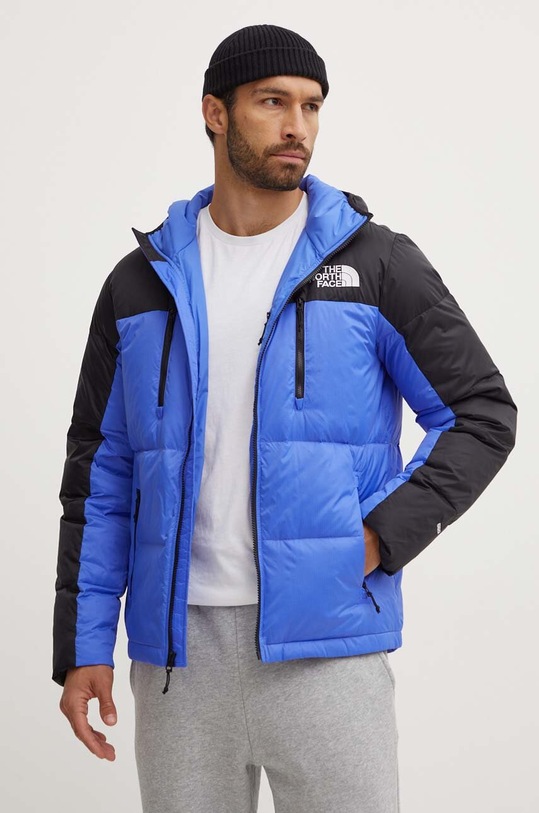 The North Face geacă de puf M Himalayan Light Down Hoodie cu captuseala albastru NF0A7X16QBO1
