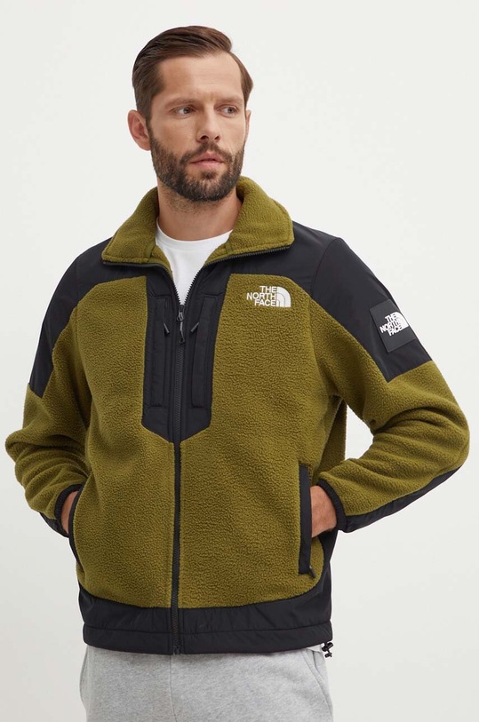 The North Face hanorac fleece M Fleeski Y2K Fz Jacket imprimeu verde NF0A87AWPIB1