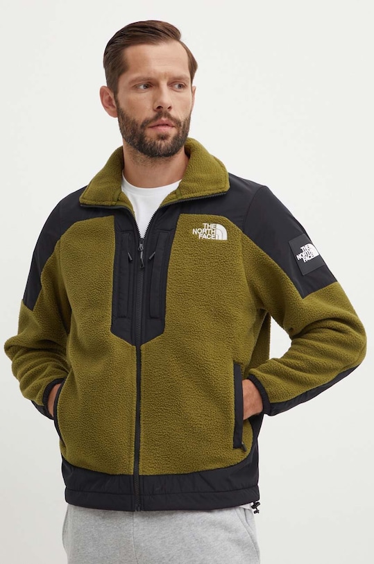 The North Face hanorac fleece M Fleeski Y2K Fz Jacket imprimeu verde NF0A87AWPIB1