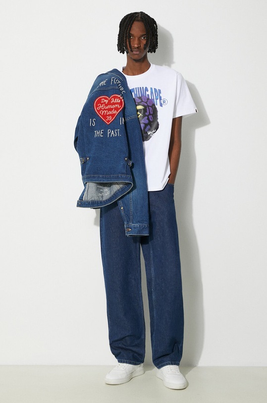 Human Made denim jacket Denim Work Jacket HM27JK015 navy SS24