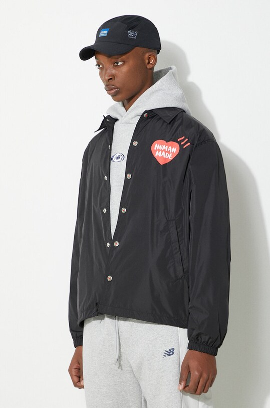 Human Made geaca Coach Jacket negru HM27JK018