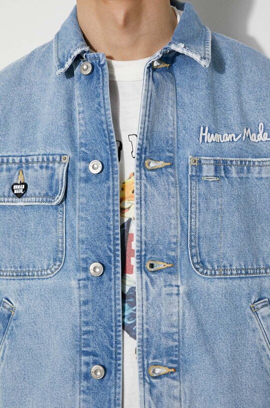 Джинсова куртка Human Made Denim Jacket HM27JK016
