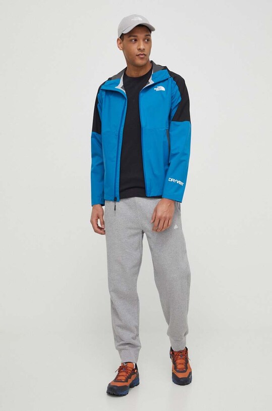 The North Face giacca impermeabile Sheltered Creek 2.5L NF0A880XUID1 blu SS24