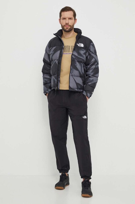 Péřová bunda The North Face 1996 RETRO NUPTSE JACKET NF0A3C8DSIF1 šedá SS24