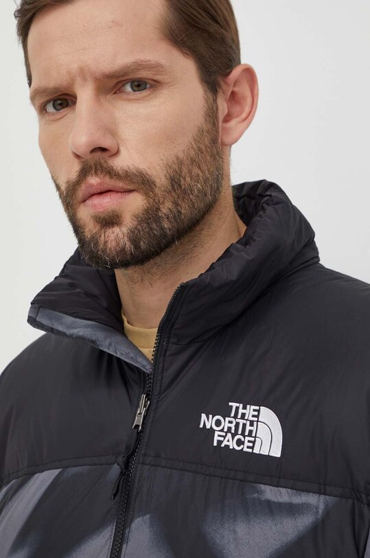 Péřová bunda The North Face 1996 RETRO NUPTSE JACKET NF0A3C8DSIF1 šedá