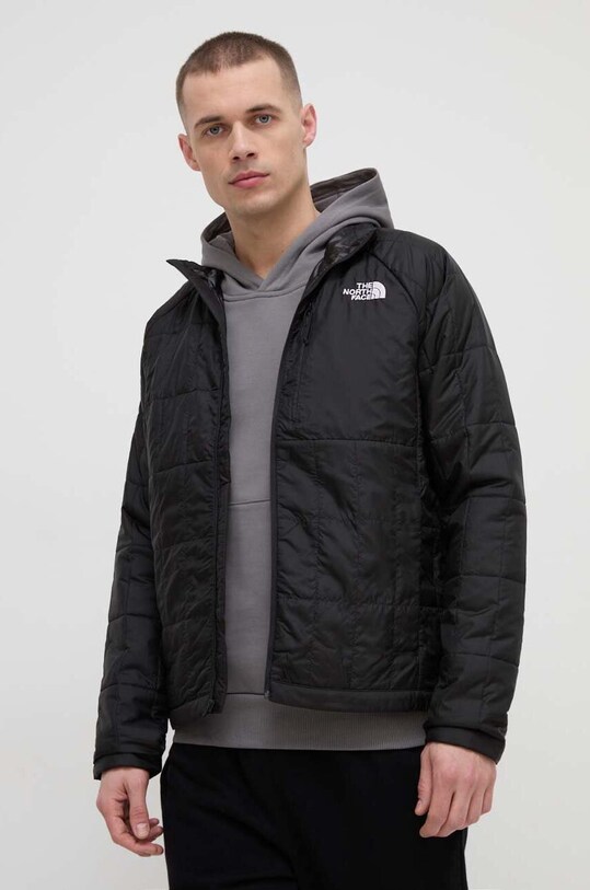 The North Face geaca sport cu captuseala negru NF0A88EWJK31