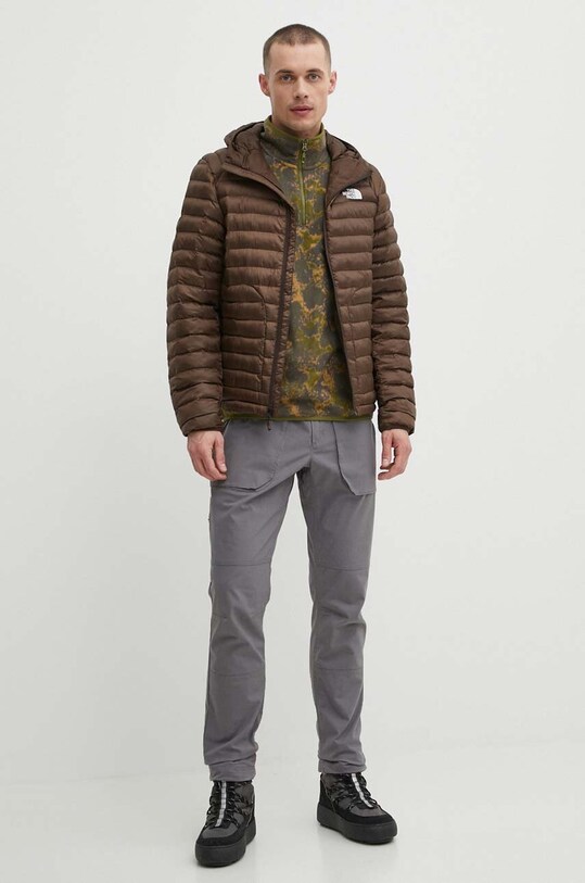 Športová bunda The North Face Huila NF0A85A3HCF1 hnedá SS24