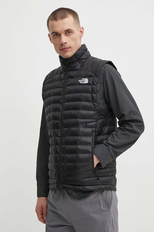 Športová vesta The North Face Huila jemné zateplenie čierna NF0A85AFJK31